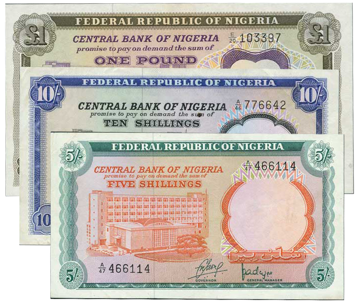 early nigerian currency